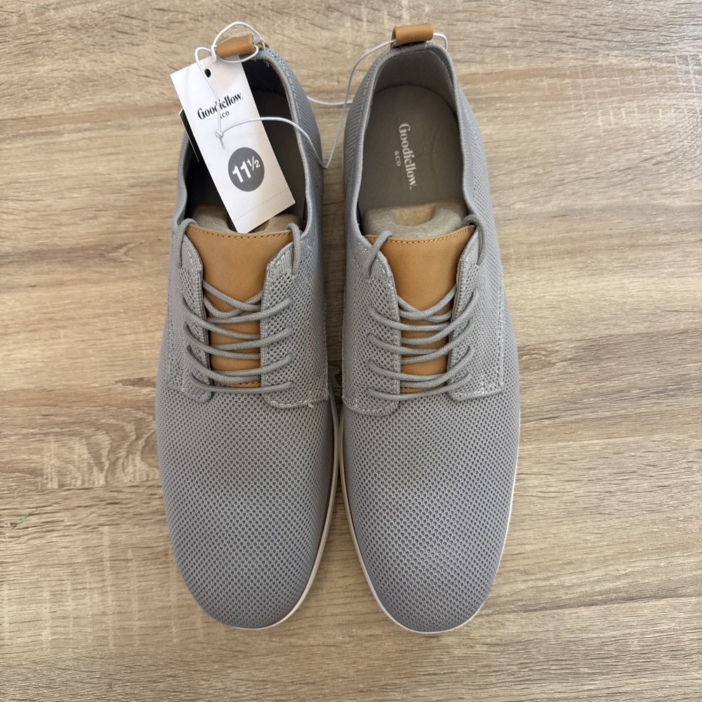 Goodfellow & Co Men's Grey Sneakers | Size 11.5‎ | Breathable Mesh | New